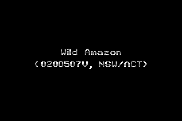 Wild Amazon (0200507V, NSW/ACT)