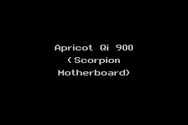 Apricot Qi 900 (Scorpion Motherboard)