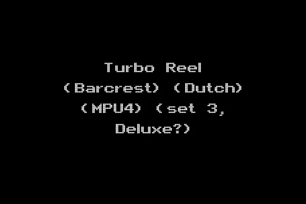 Turbo Reel (Barcrest) (Dutch) (MPU4) (set 3, Deluxe?)