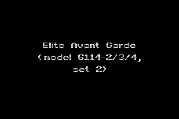 Elite Avant Garde (model 6114-2/3/4, set 2)