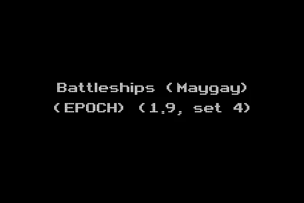Battleships (Maygay) (EPOCH) (1.9, set 4)