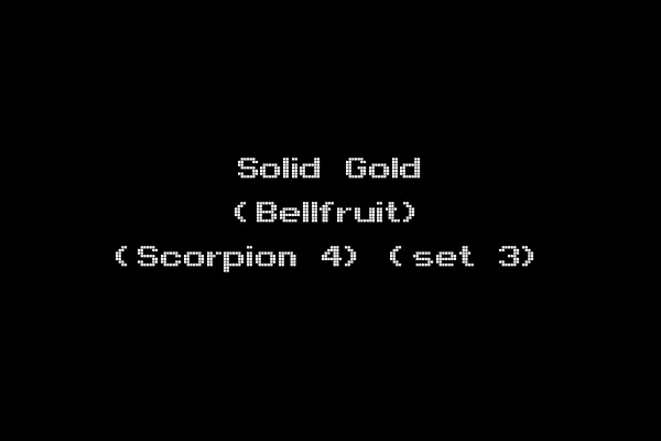 Solid Gold (Bellfruit) (Scorpion 4) (set 3)