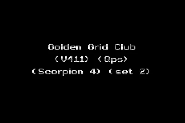 Golden Grid Club (V411) (Qps) (Scorpion 4) (set 2)