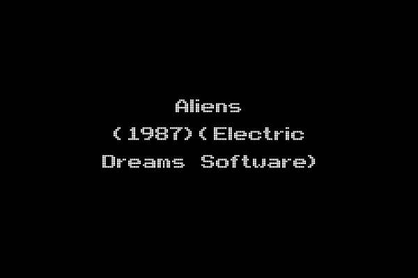 Aliens (1987)(Electric Dreams Software)