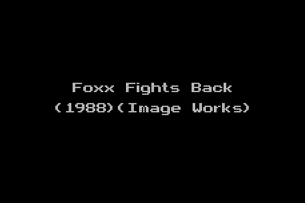 Foxx Fights Back (1988)(Image Works)
