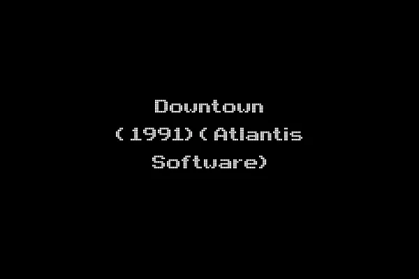 Downtown (1991)(Atlantis Software)