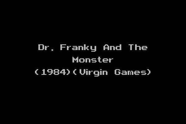 Dr. Franky And The Monster (1984)(Virgin Games)