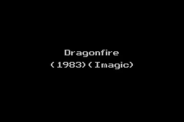Dragonfire (1983)(Imagic)