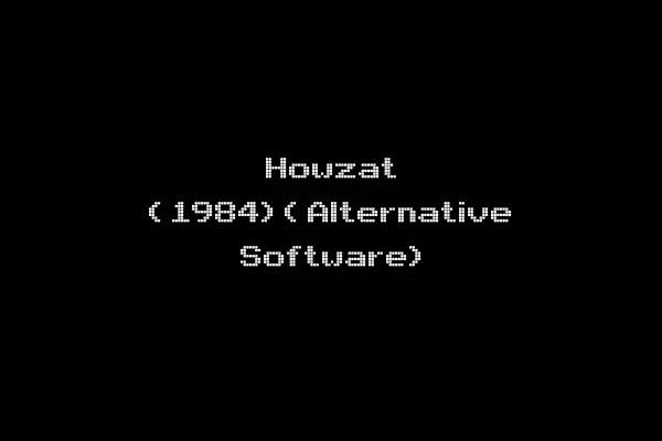 Howzat (1984)(Alternative Software)