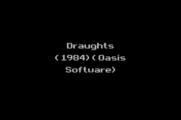 Draughts (1984)(Oasis Software)