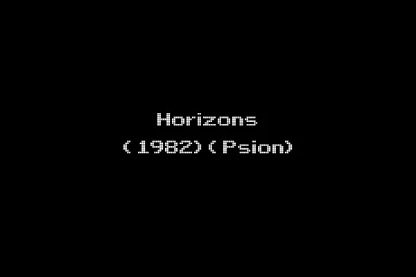 Horizons (1982)(Psion)