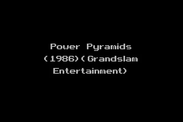 Power Pyramids (1986)(Grandslam Entertainment)
