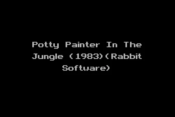 Potty Painter In The Jungle (1983)(Rabbit Software)