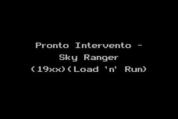 Pronto Intervento - Sky Ranger (19xx)(Load 'n' Run)