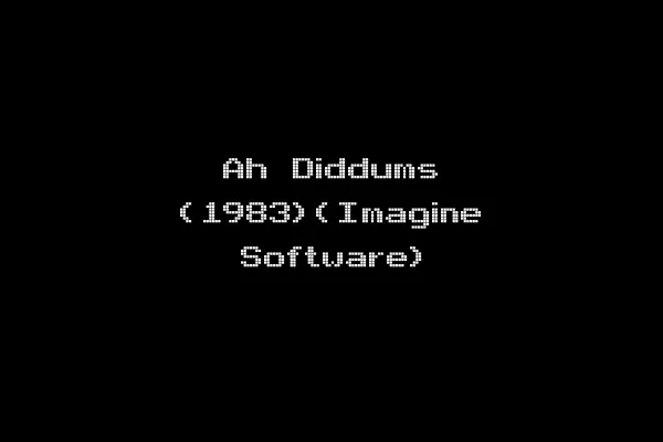 Ah Diddums (1983)(Imagine Software)