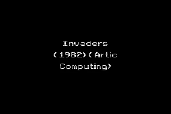 Invaders (1982)(Artic Computing)
