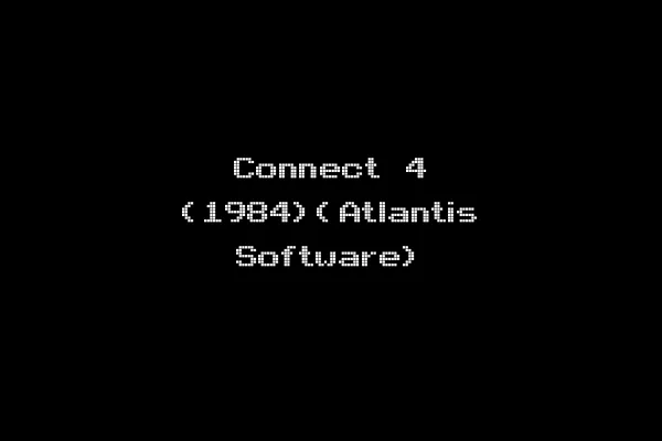 Connect 4 (1984)(Atlantis Software)