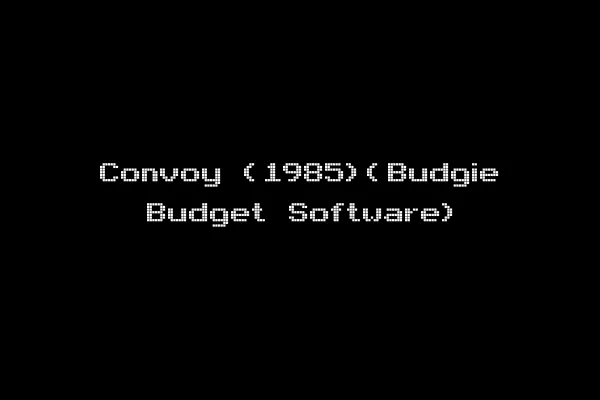 Convoy (1985)(Budgie Budget Software)