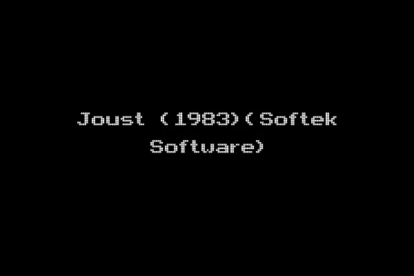 Joust (1983)(Softek Software)