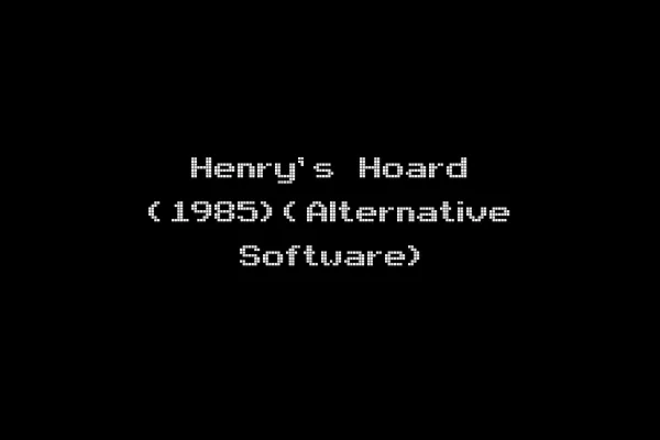 Henry's Hoard (1985)(Alternative Software)