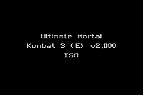 Ultimate Mortal Kombat 3 (E) v2.000 ISO