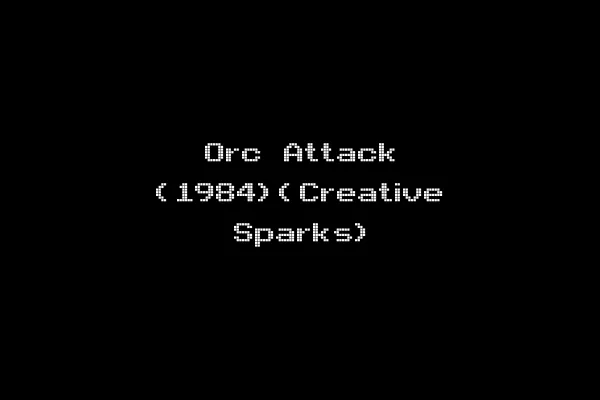 Orc Attack (1984)(Creative Sparks)