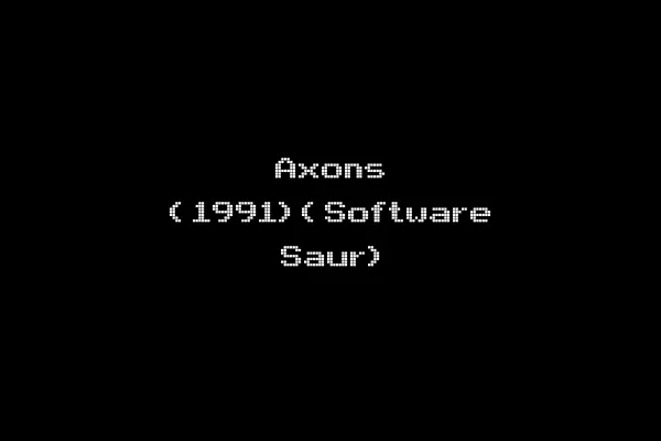 Axons (1991)(Software Saur)