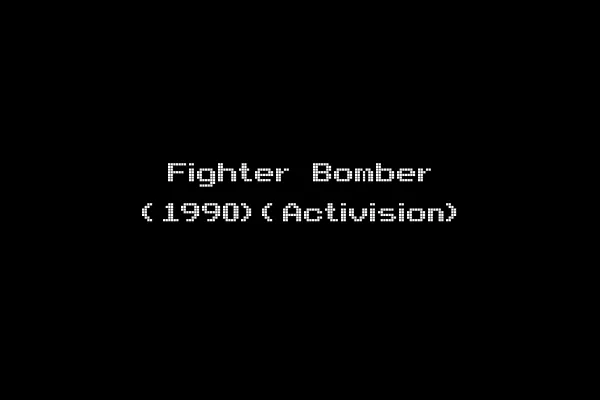 Fighter Bomber (1990)(Activision)