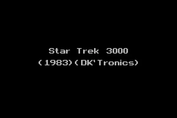 Star Trek 3000 (1983)(DK'Tronics)
