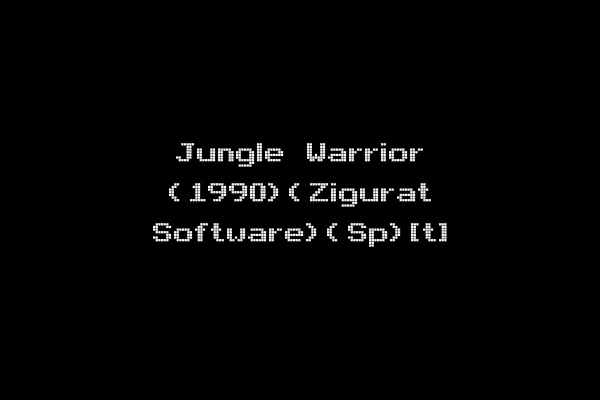 Jungle Warrior (1990)(Zigurat Software)(Sp)[t]