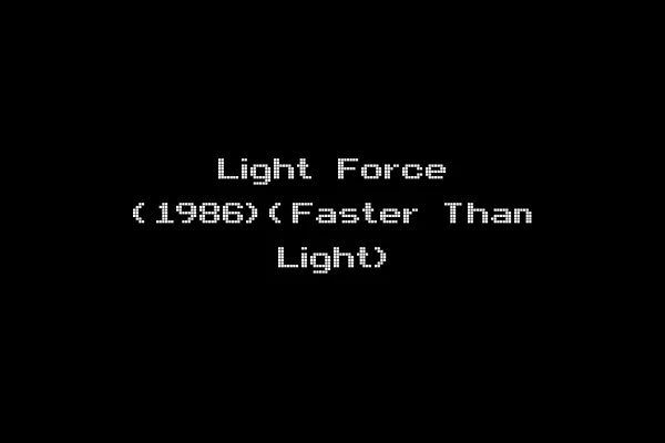 Light Force (1986)(Faster Than Light)