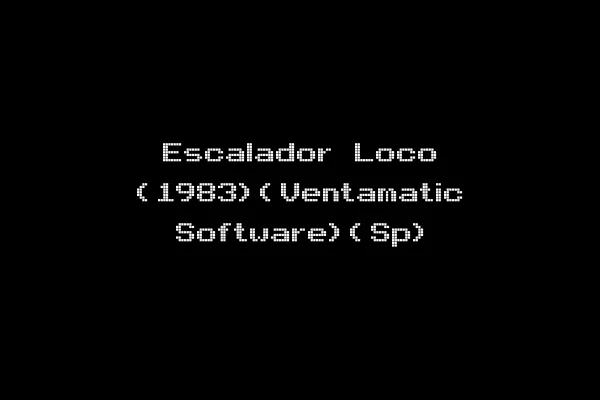 Escalador Loco (1983)(Ventamatic Software)(Sp)