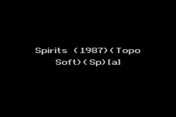 Spirits (1987)(Topo Soft)(Sp)[a]