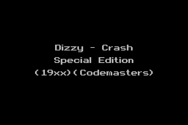 Dizzy - Crash Special Edition (19xx)(Codemasters)