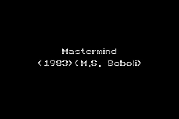 Mastermind (1983)(M.S. Boboli)