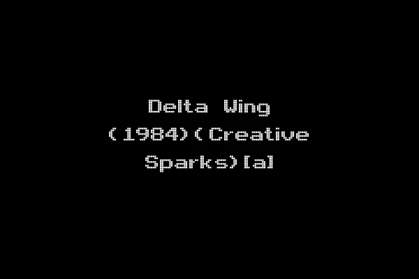 Delta Wing (1984)(Creative Sparks)[a]