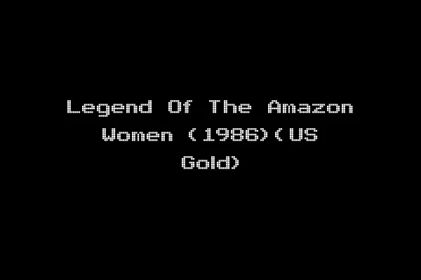 Legend Of The Amazon Women (1986)(US Gold)
