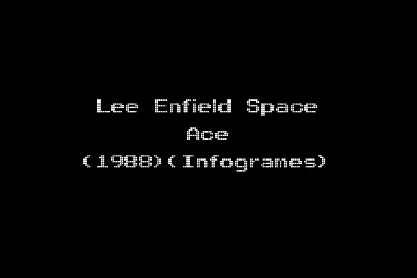 Lee Enfield Space Ace (1988)(Infogrames)