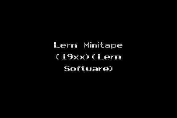 Lerm Minitape (19xx)(Lerm Software)