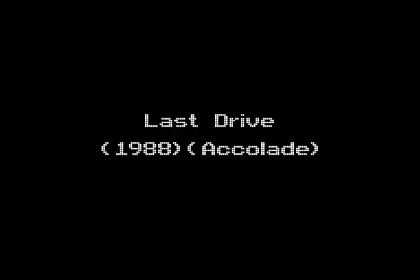 Last Drive (1988)(Accolade)