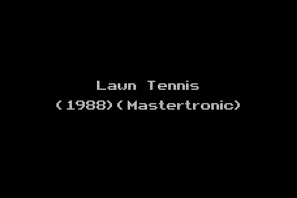Lawn Tennis (1988)(Mastertronic)
