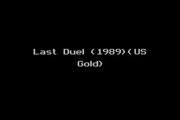 Last Duel (1989)(US Gold)