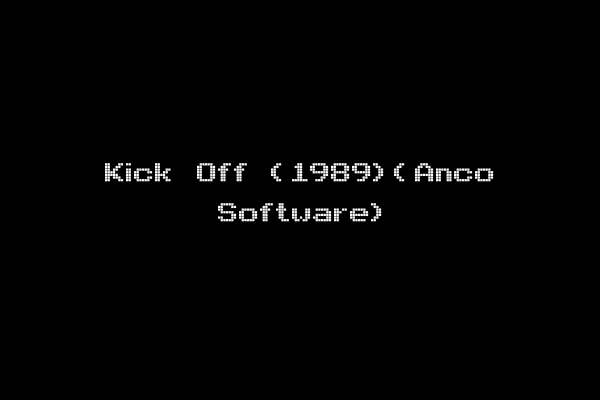 Kick Off (1989)(Anco Software)