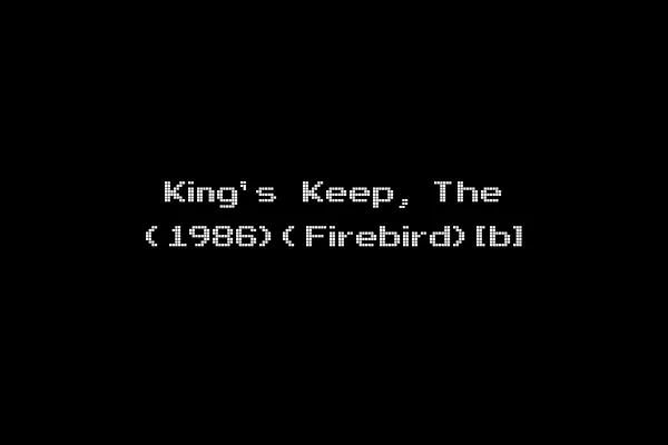 King's Keep, The (1986)(Firebird)[b]