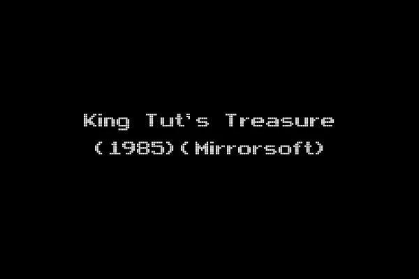 King Tut's Treasure (1985)(Mirrorsoft)