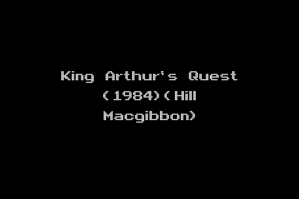 King Arthur's Quest (1984)(Hill Macgibbon)