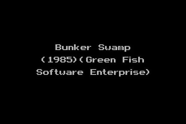 Bunker Swamp (1985)(Green Fish Software Enterprise)