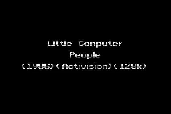 Little Computer People (1986)(Activision)(128k)