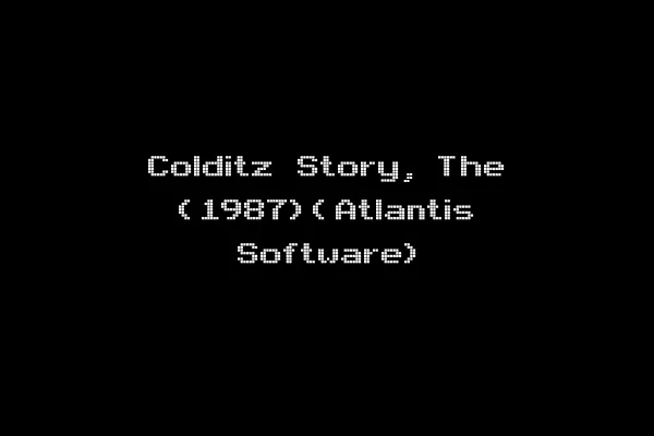Colditz Story, The (1987)(Atlantis Software)