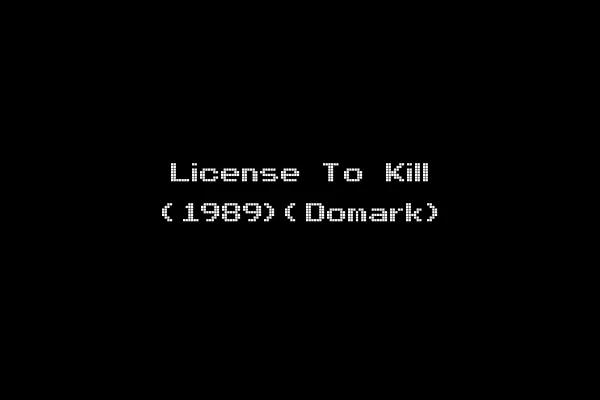 License To Kill (1989)(Domark)